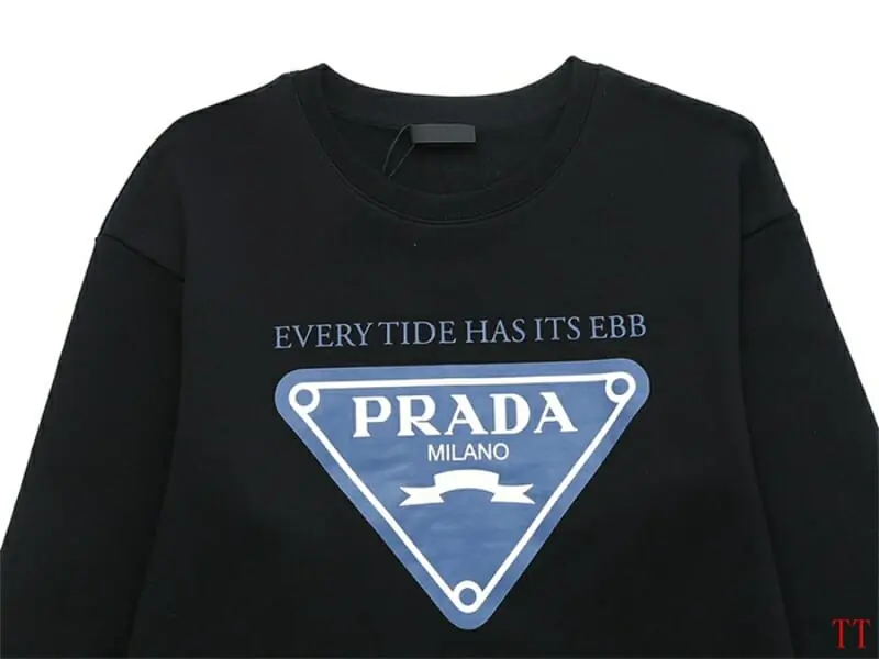 prada sweatshirt manches longues pour unisexe s_124110b3